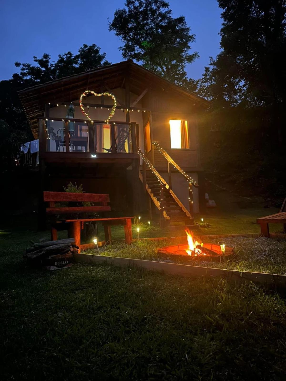 Chales Refugio No Campo 에스타두 지 상파울루 외부 사진